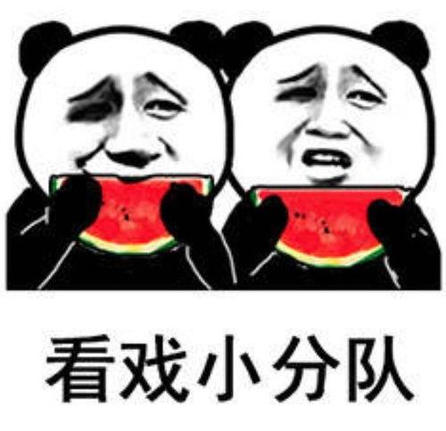 吃瓜表情包含义